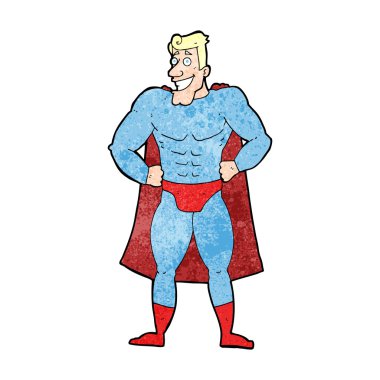 süper kahraman karikatür