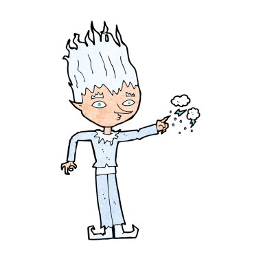 Jack frost karikatür