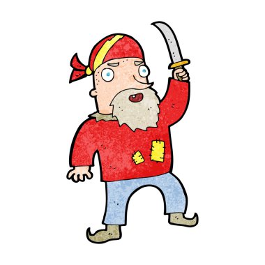 Cartoon piraat