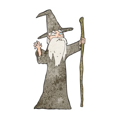 eski çizgi film Sihirbazı