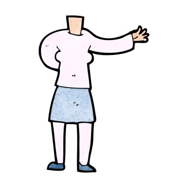 çizgi film kadın bedeni