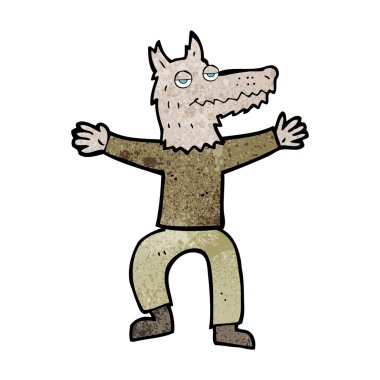 çizgi film kurt adam