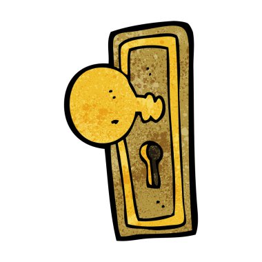 çizgi film kapı kolu