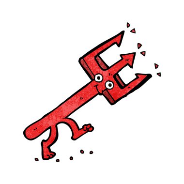 çizgi film şeytan çatal