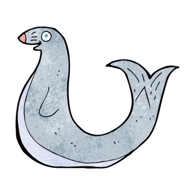 karikatür mutlu mühür