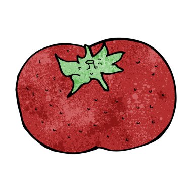 karikatür domates