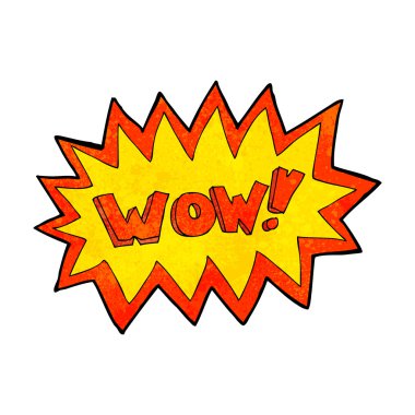 karikatür wow patlama