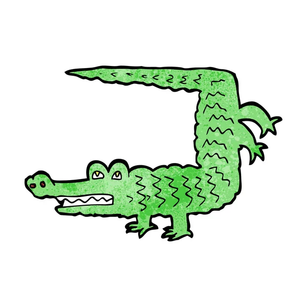 Cartoon krokodil — Stockvector