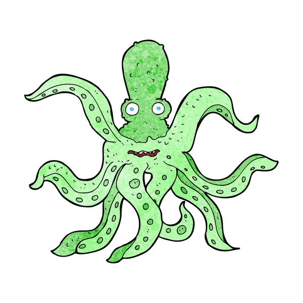 Cartoon reuze octopus — Stockvector