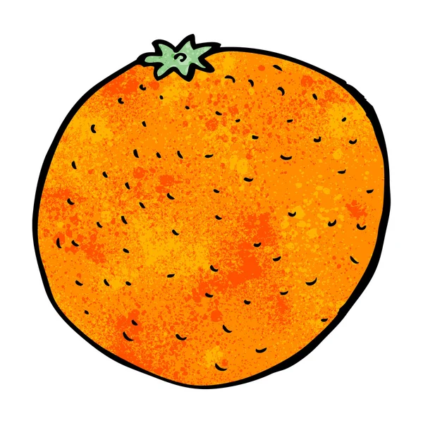 Cartoon orange — Stock vektor