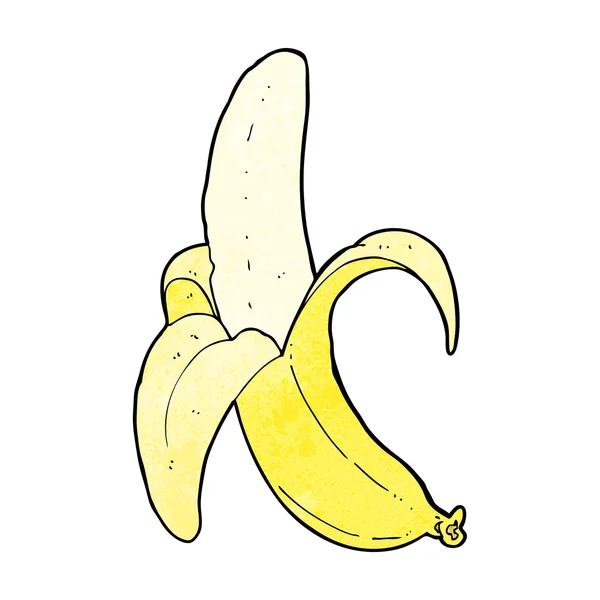 Cartoon banaan — Stockvector