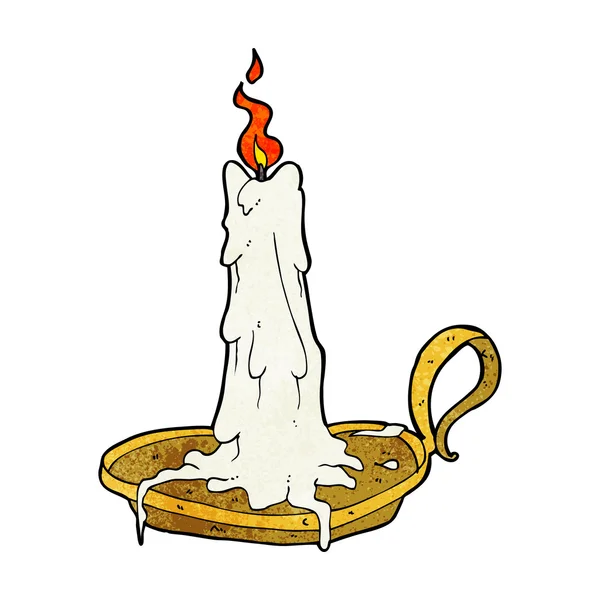 Мультяшна дивна дриблінг свічка — стоковий вектор