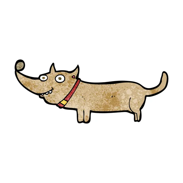 Rajzfilm boldog kutya — Stock Vector