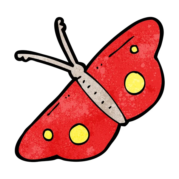 漫画蝶のシンボル — ストックベクタ