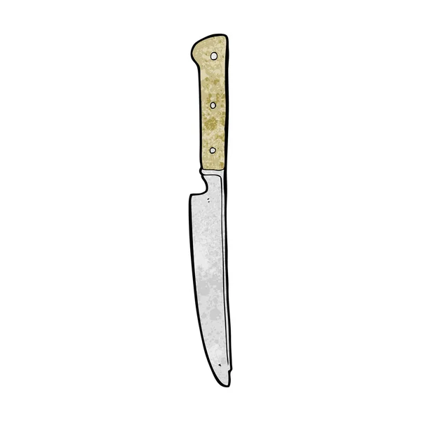 Cartoon kitchen knife — Stock Vector