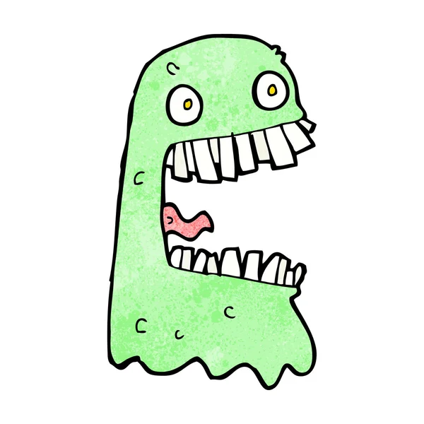 Cartoon brutto ghost — Stock vektor