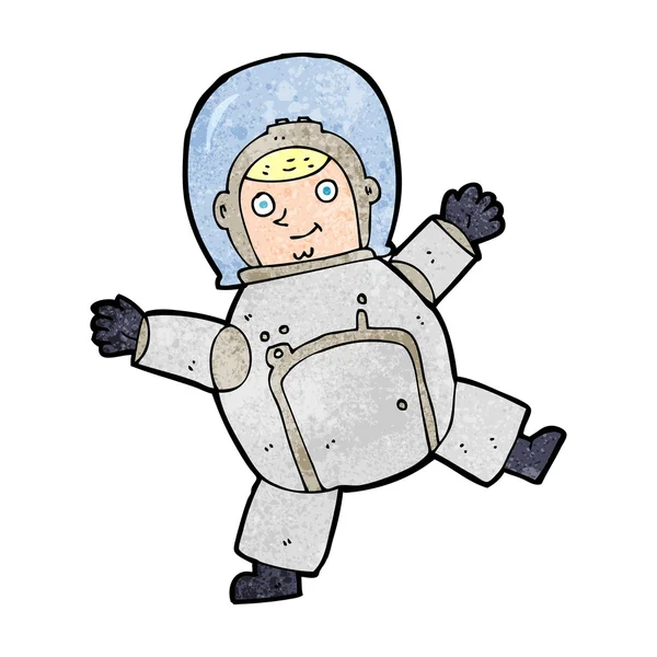 Cartoon astronaut — Stock Vector