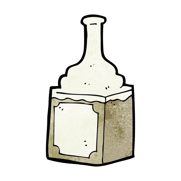 Botella de whisky de dibujos animados — Archivo Imágenes Vectoriales