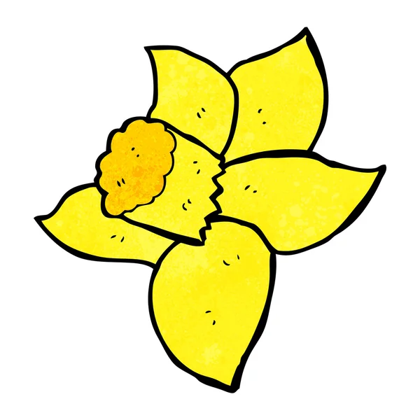 Cartoon daffodil — Stock vektor