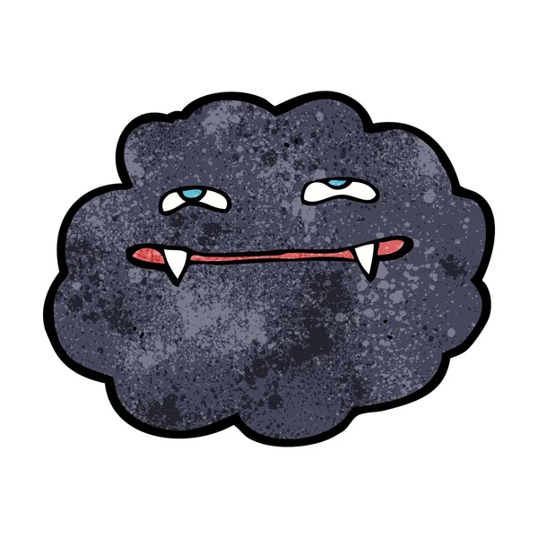 Nube de vampiros de dibujos animados — Vector de stock