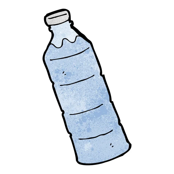 Dibujos animados botella de agua — Vector de stock