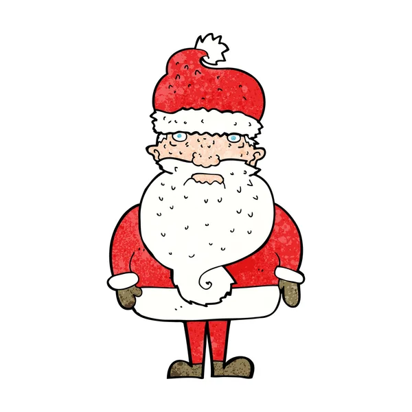 Dessin animé Père Noël — Image vectorielle