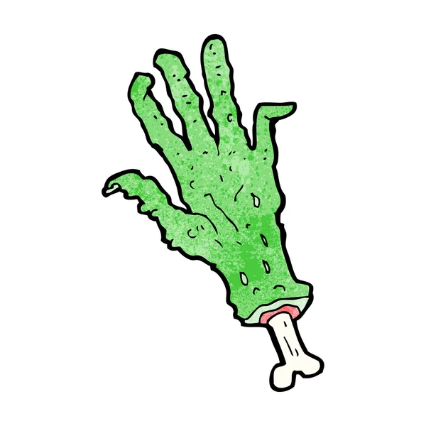 Cartoon Zombie Hand — Stock vektor