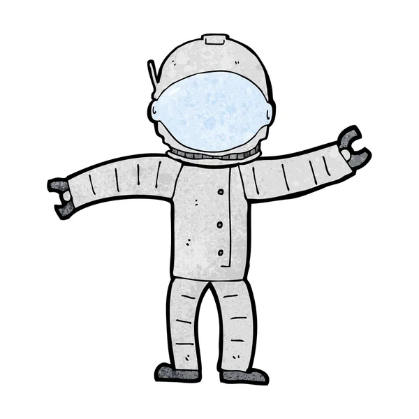 Astronauta dos desenhos animados — Vetor de Stock