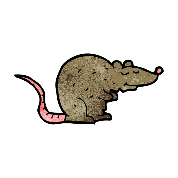 Dessin animé rat — Image vectorielle