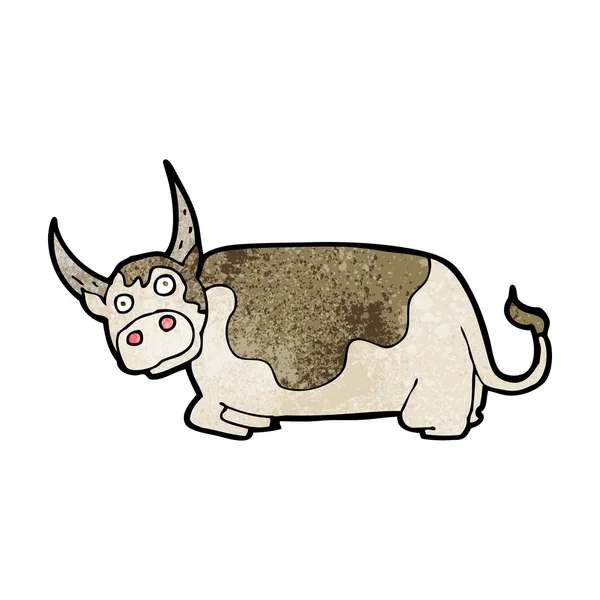 Toro de dibujos animados — Archivo Imágenes Vectoriales