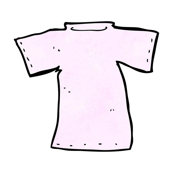 Tecknad t-tröja — Stock vektor