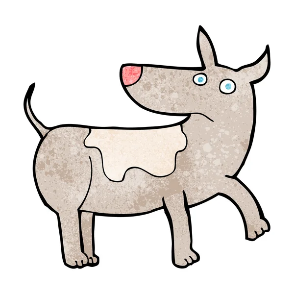 Funny cartoon dog — Stock Vector