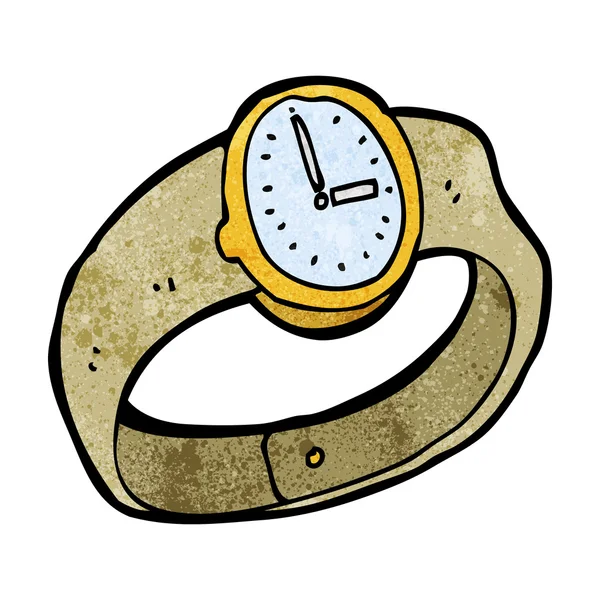 Reloj de muñeca de dibujos animados — Archivo Imágenes Vectoriales