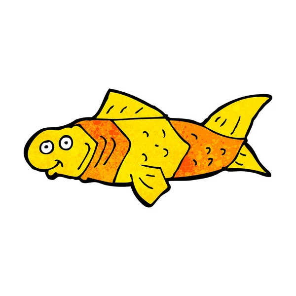 卡通搞笑鱼 — 图库矢量图片