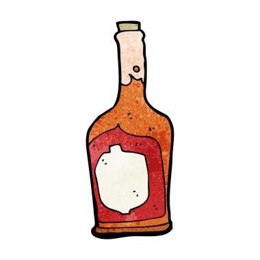 Çizgi roman şişesi.