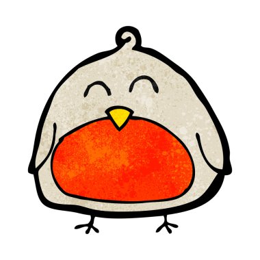 komik karikatür Noel robin