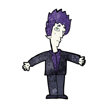 çizgi film vampire adam