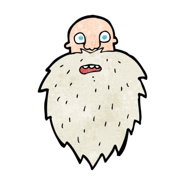 sakallı adam çizgi film