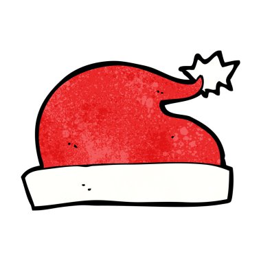 Noel Baba şapkası cartoon