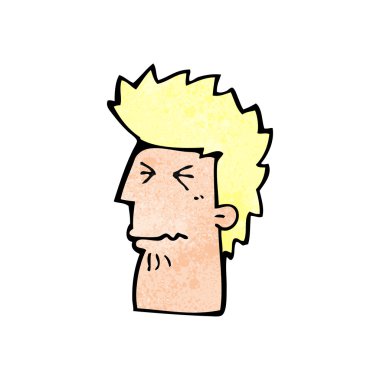 çizgi film mutsuz adam