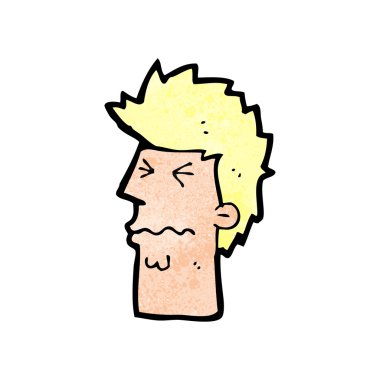 Çizgi film yüzünden gerginim.