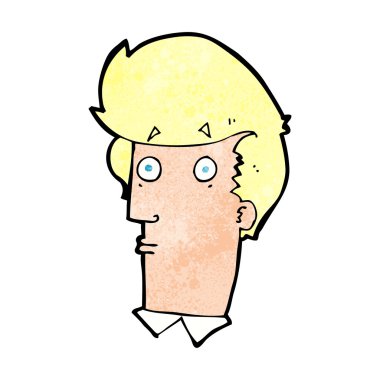 sürpriz ifade karikatür