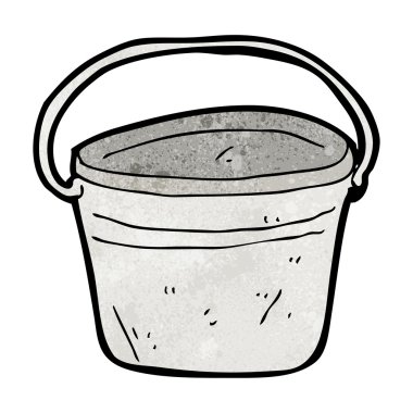 karikatür metal kova