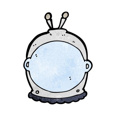 çizgi film uzay kaskı