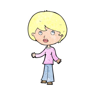 karikatür düşünüyorsun kadın