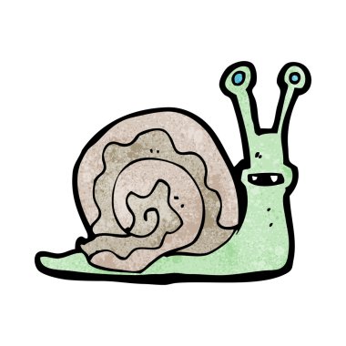 karikatür salyangoz