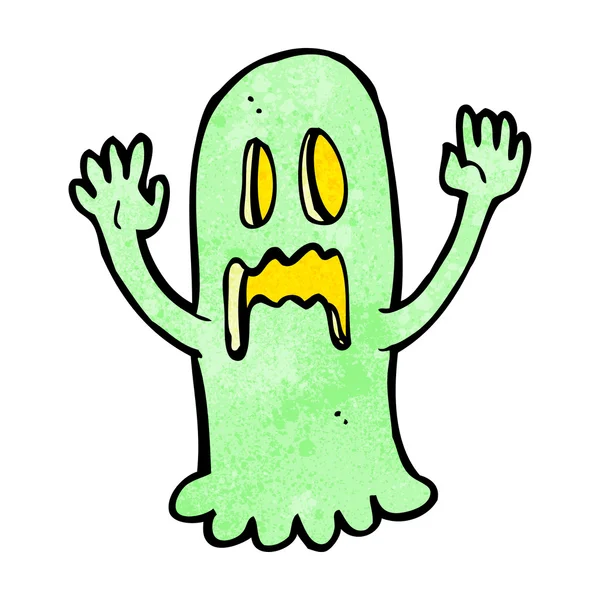 Cartoon spooky ghost — Stockvector