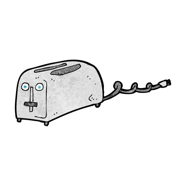 Cartoon toaster — Stock Vector
