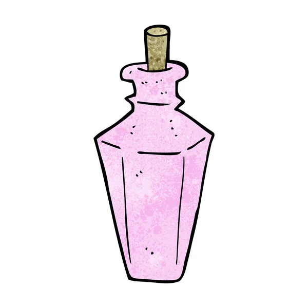 Frasco de perfume de desenhos animados fragrância — Vetor de Stock