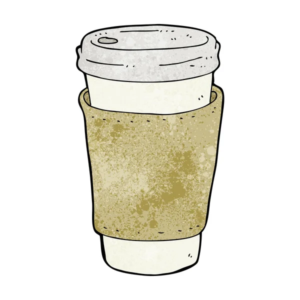 Cartoon kaffe kopp — Stock vektor